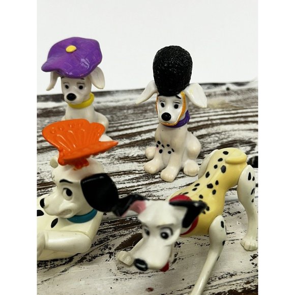 Lot Of‎ 13 101 Dalmatians Disney Plastic Figures Toys Cake Toppers Dogs 90’s - Picture 9 of 12
